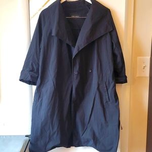 Women’s Nine West Long Black Trench Jacket.